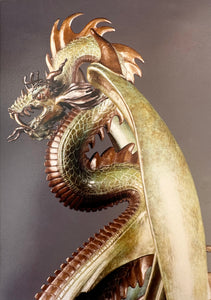 "Great Sea Dragon of Mythos" by Lance Jost, Sculpture