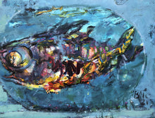 "Not a Yummy Fish" by Bato Bostandzic, Acrylic on Canvas