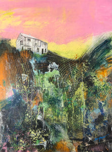 "Off Grid Sunrise" by Bob Hogue, Acrylic on Canvas