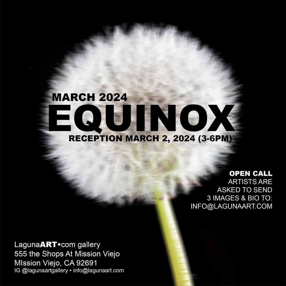 EQUINOX | March 2024 | Artist Reception SATURDAY MARCH 2 2024 (3-6PM ...