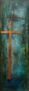 "The Gift #1" by Alice Tomlinson, Mixed Media on Canvas