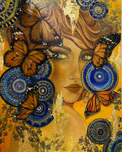"Peace of Mimd" by Niloo Pariscari, Mixed Media on Canvas