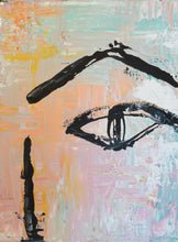 "Eye of the Beholder " by Angela Zajic, Mixed Media on Canvas