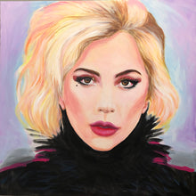"Gaga Sparkle" by Dennis Asbury, Acrylic on Canvas