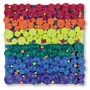 "Rainbow Sprinkles" by Kelieda Smith, Mixed Media on Canvas