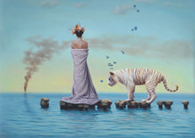 "An Allegory on the Illusion of Time" by Paul Bond, Limited Edition Giclée on Paper