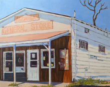 "General Store in Aguanga Baking in the Sun" by Samuel Pretorius, Acrylic on Canvas