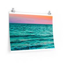 COLOR Ocean Premium Matte horizontal posters