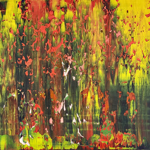 "Forest on Flame" by Fidelio, Oils on Canvas