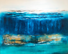 Love Is Like The Ocean by Jud Keresztesi, Acrylic on Canvas