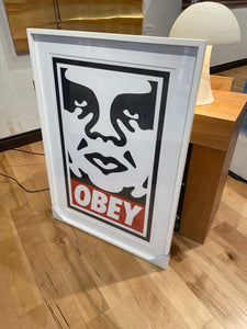 "OBEY" by Shepard Fairey, Giclee on Canvas