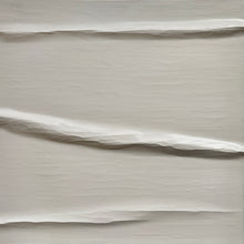 "Calm Diptych" by Roberta Ahrens, Cracked Linen Sculpture