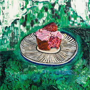 "Cupcake" by Blake Summy, Acrylic on Canvas