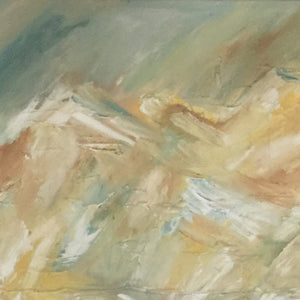 "Untitled Landscape II" by Karen V. Kanas, Acrylic on Canvas