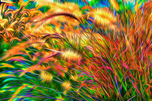 "Waves of Grain 1 – The Acid Variations”  by Americo, Digital Painting/ Giclée on Canvas