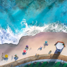 "Laguna Main Beach" by Al Esquerra, Acrylic on Board