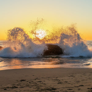 "Aliso Beach Chaos" by Jenni Frase, Photograph on Fine Art Paper