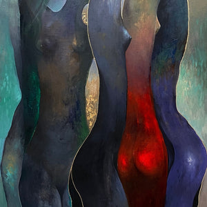 "The Dance" by Andranik Shahjanyan, Oil on Canvas