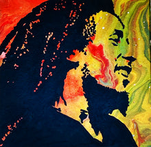"Bob Marley" by Tristin Cole, Acrylic on Canvas