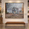 Lia Goritz "Quiet Compassions" 48"X60" Laguna Beach–based oil painter