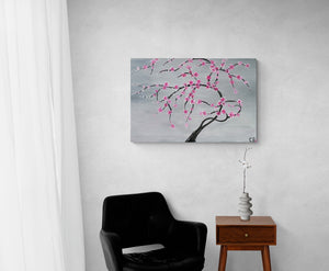 "Cherry Blossoms" by Catherine Benita, Giclée on Canvas