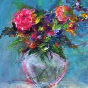 "Celebrate Flowers" by Charissa Smith, Acrylic on Canvas