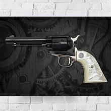 "Colt 45" by Leslie L. Bird, Photograph on Metal Glossy