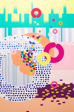 "ING II" by Elise Lee, Acrylic on Canvas