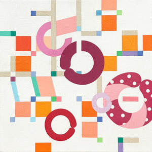 "Being VI" by Elise Lee, Acrylic on Canvas