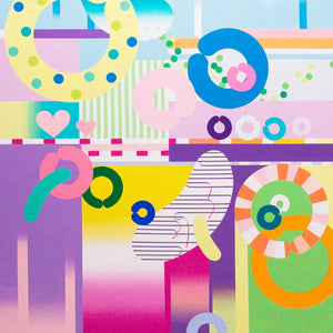 "ING I" by Elise Lee, Acrylic on Canvas
