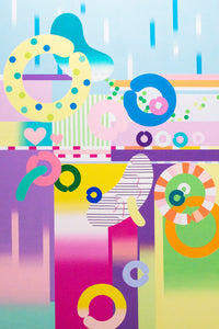 "ING I" by Elise Lee, Acrylic on Canvas