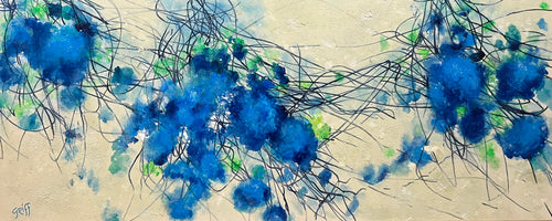 Bloom by Griff, Mixed Media on canvas