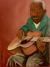"Musician" by H. Craig Jackson, Pastels on Hard Paper