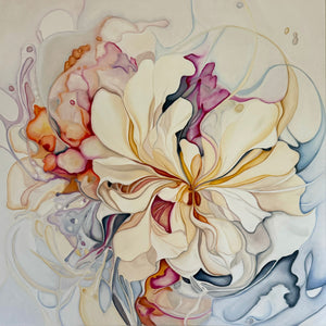 "Natural Flow 2" by Rocio Delgado, Oils on Canvas