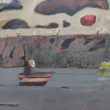 "Down The Sacramento River 2" by Bato Bostandzic, Acrylic on Canvas