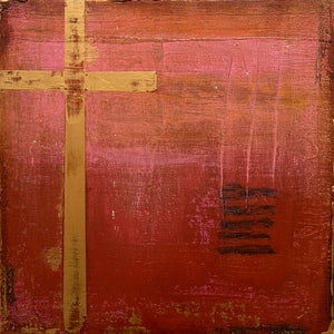 "The Gift Series" by Alice Tomlinson, Mixed Media on Canvas
