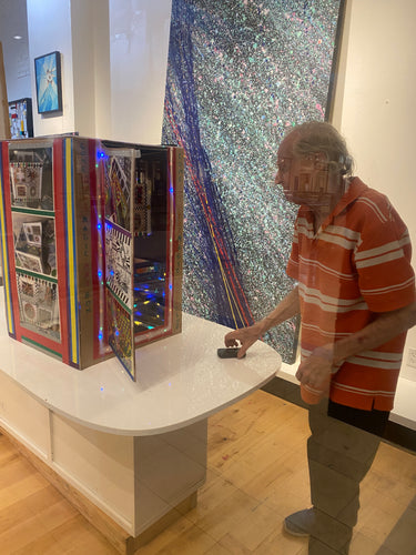 Magic Art Box by Todd Scott - Exhibited in Mission Viejo Location