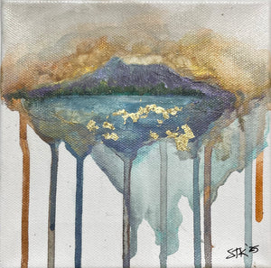 "AB#7" by Sarah Tiffany King, Mixed Media on Canvas