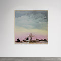 Shane Townley "JOSHUA TREE SHADOW SERIES 1" Original Abstract Landscape 48"X48" Acrylic