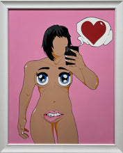 "Love Thy Selfie" by Chad “Sorethumart” Wade, Mixed Media on Canvas