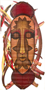 "Sun-Kissed" by H. Craig Jackson, Acrylic on Bamboo