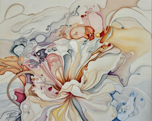 "Natural Flow" by Rocio Delgado, Oils on Canvas