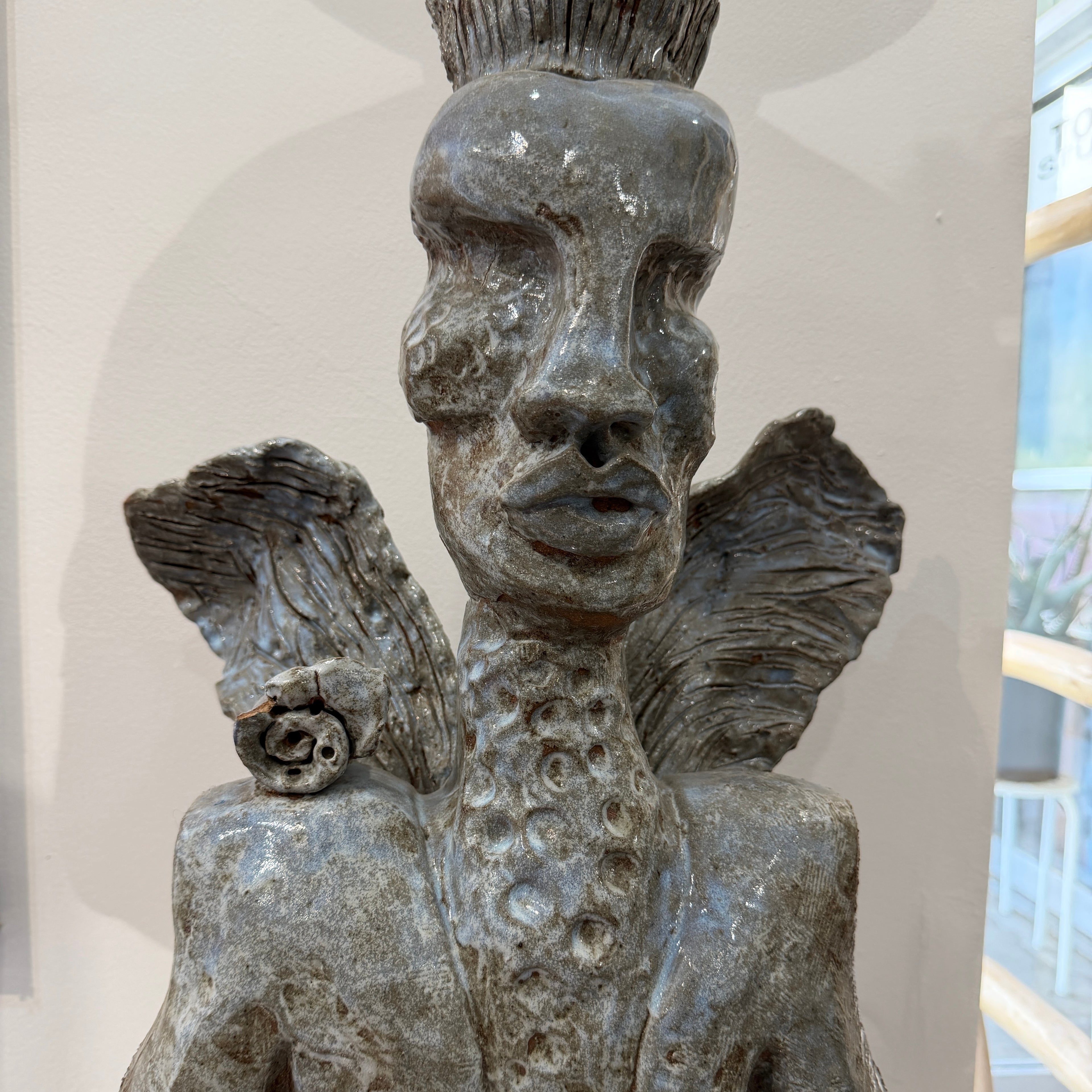 Souzan Zargari 18" Tall X 18" Wide Sculpture Ceramics Pottery Laguna Beach Joshua Tree Artist
