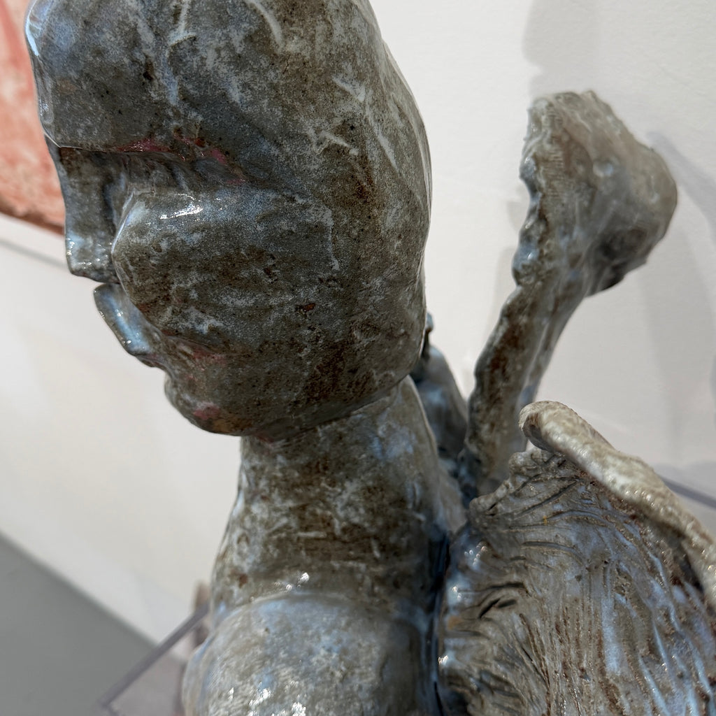 Souzan Zargari 18" Tall X 18" Wide Sculpture Ceramics Pottery Laguna Beach Joshua Tree Artist