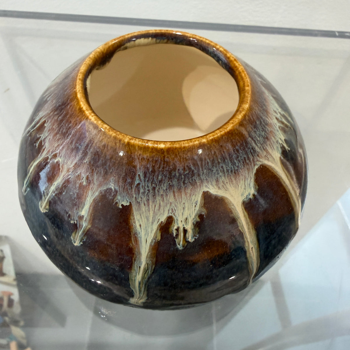 Ceramics by Christina, 4"X3" signed on the bottom Laguna Beach Pottery