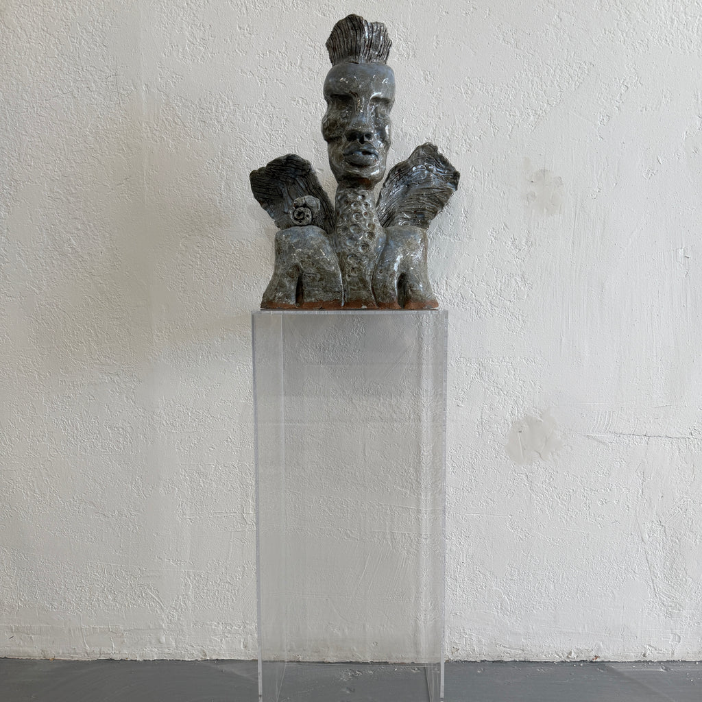 Souzan Zargari 18" Tall X 18" Wide Sculpture Ceramics Pottery Laguna Beach Joshua Tree Artist
