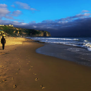"Gail on Strands Beach Walk" by Philip Carnahan, Photograph