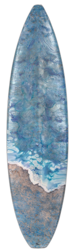 Surfboard Artwork by  C. Johnson, Mixed Media