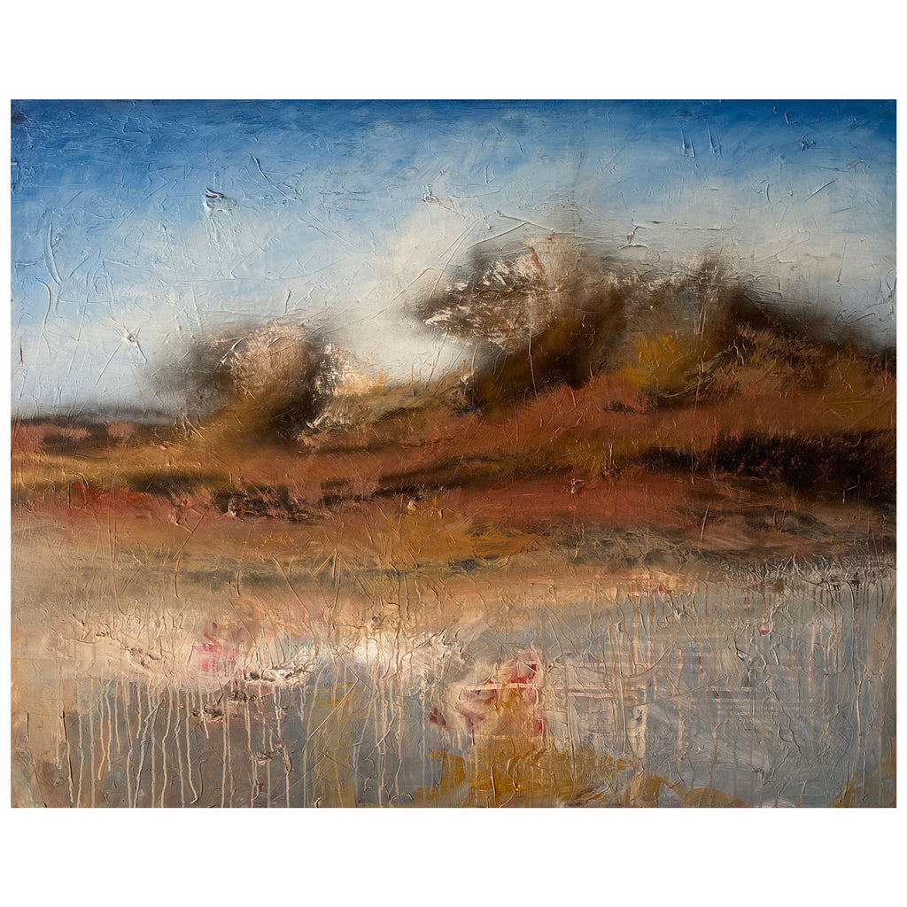 Shane Townley "Immense Reality" Abstract Landscape 60"X48" Original Mixed Media