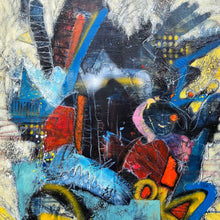 "MTV I" by Angelov, Mixed Media on Canvas